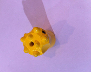 7 डिग्री 34 मिमी बटन ड्रिल बिट टेप उपकरण धातु ड्रिलिंग अयस्क खनन