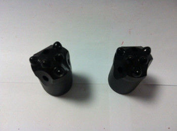 कार्बन स्टील स्मॉल रॉक ड्रिल बिट्स 11 डिग्री टेप्ड बटन बिट 7 बैलिस्टिक बटन