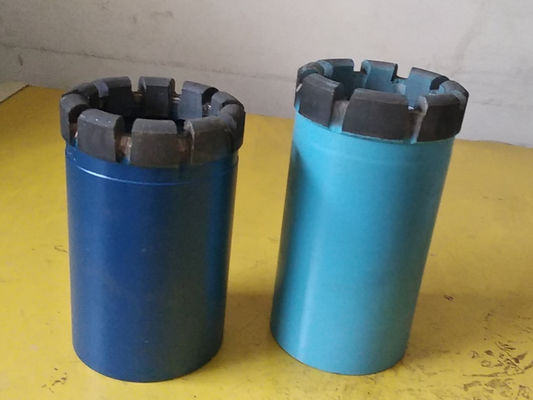 भूवैज्ञानिक अन्वेषण ड्रिलिंग के लिए 89 मिमी दोहरी ट्यूब डायमंड ड्रिल बिट