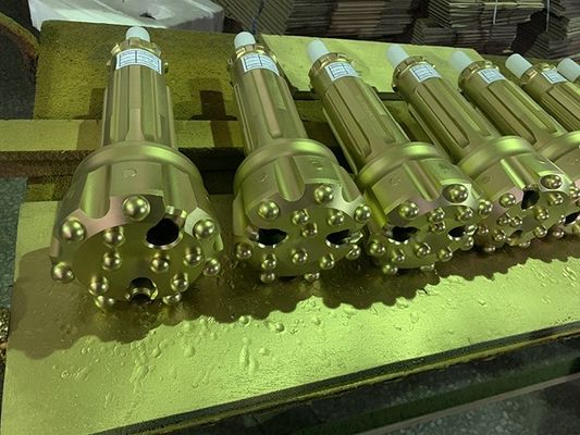 DHD340 हैमर डीटीएच ड्रिल बिट्स डायमीटर 110 मिमी 4 इंच ड्रिल बिट्स विथ वाटर वेल ड्रिलिंग