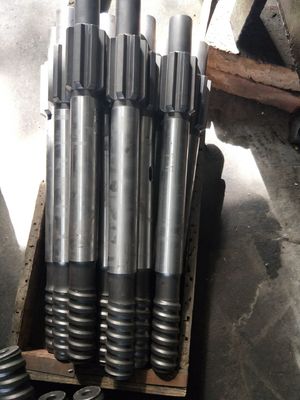 थ्रुकवा ड्रिफ्टर रॉक ड्रिल फॉर थ्रेड R38 T38 T45 के साथ शैंक एडेप्टर