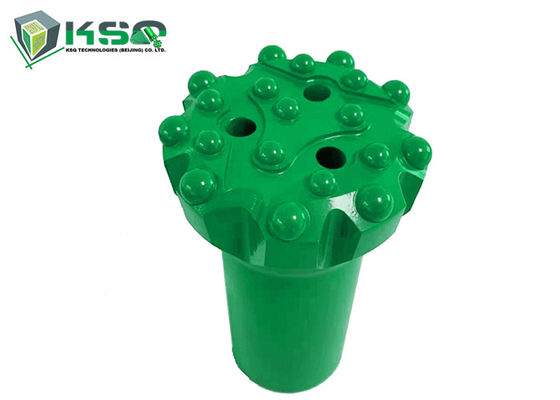 खनन शीर्ष हथौड़ा GT60 127mm कार्बाइड फ्लैट चेहरा पिरोया बटन बिट