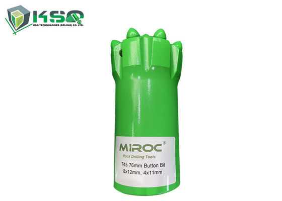 T45 70mm टू 102mm टॉप हैमर टंगस्टन कार्बाइड थ्रेड बटन ड्रिल बिट