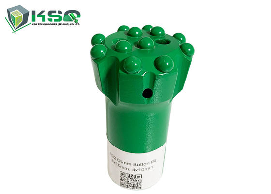 R32 2 1/2 इंच बैलिस्टिक भूमिगत खनन उपकरण बटन ड्रिल बिट