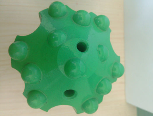 खनन स्पेयर पार्ट्स 76 मिमी T51 / T38 रीमिंग ड्रिल बिट हार्ड रॉक ड्रिल डोम बिट