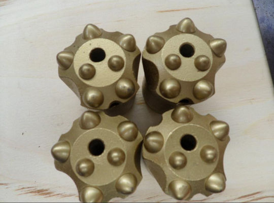 1 1/4 "रॉक ड्रिलिंग टूल, टेपर्ड टंगस्टन कार्बाइड बटन बिट्स