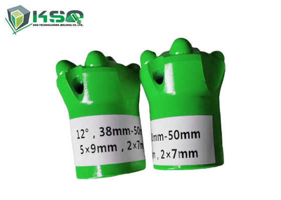 एटलस कॉपको 11 डिग्री 38 मिमी टेपर बटन बिट टंगस्टन कार्बाइड ड्रिल बिट्स अच्छे घर्षण प्रतिरोध करता है