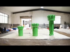 टंगस्टन कार्बाइड डीटीएच ड्रिल बिट उच्च/मध्यम/कम वायु दबाव डीटीएच ड्रिलिंग टूल्स के साथ