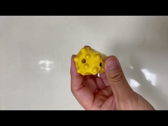 कस्टमाइज़ टेपर बटन बिट 11 डिग्री 33 मिमी लाल हाई स्पीड ड्रिल बिट्स